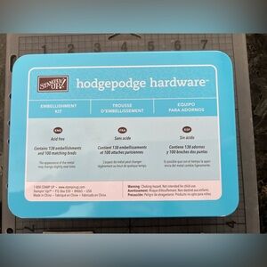 Stampin’ Up! HodgePodge Hardware Embellishment Kit Retired